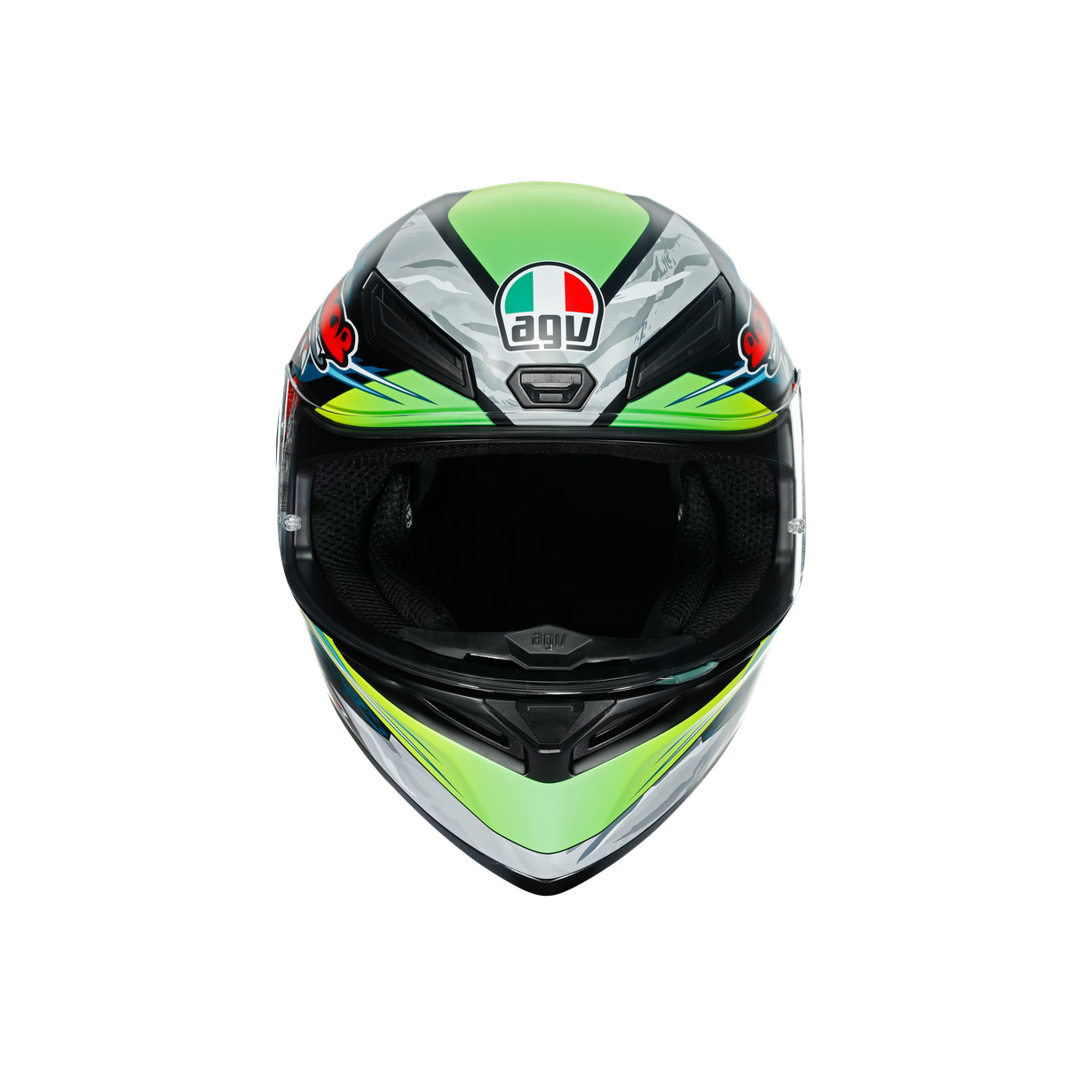 K1 ASIA FIT - DUNDEE MATT LIME/RED