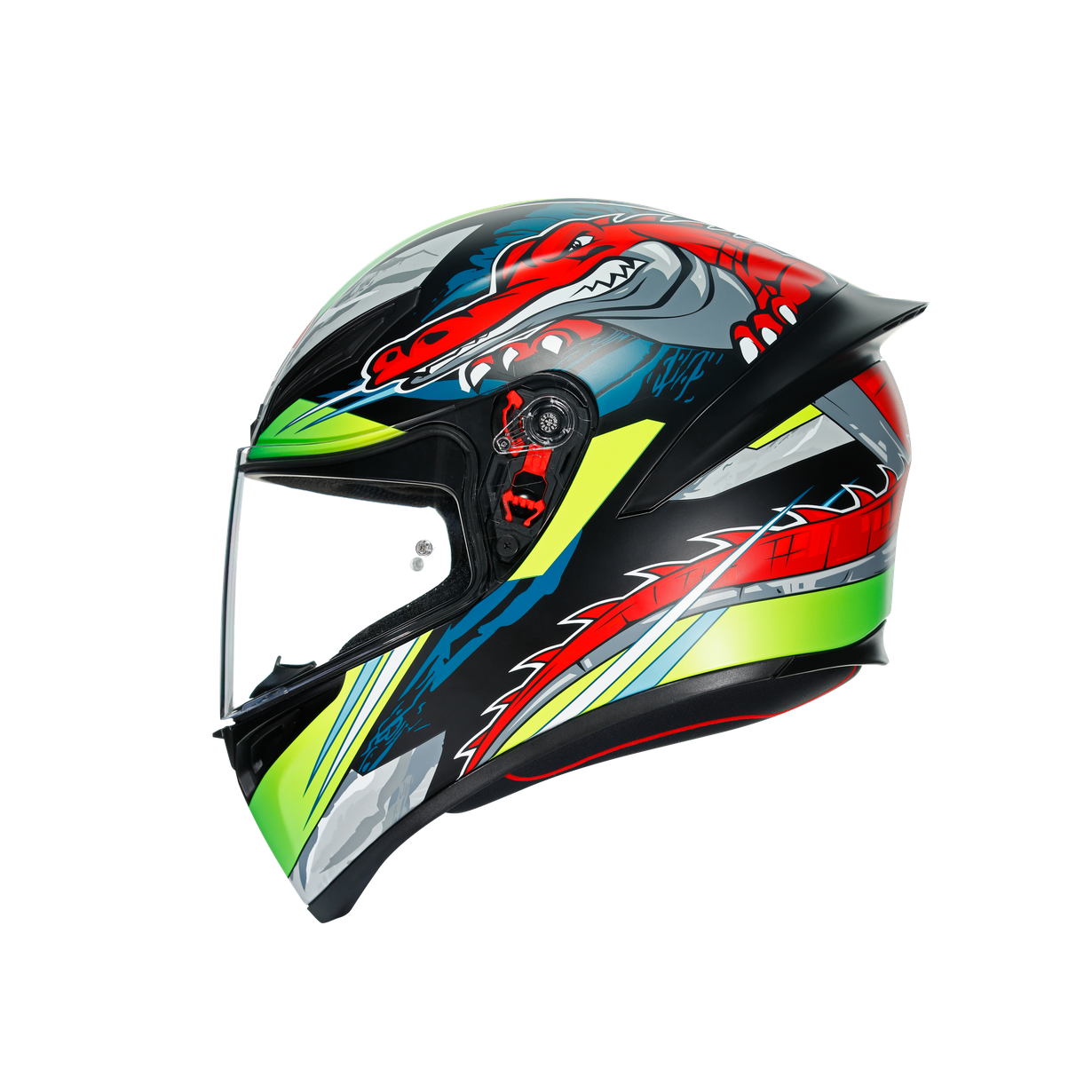 K1 ASIA FIT - DUNDEE MATT LIME/RED