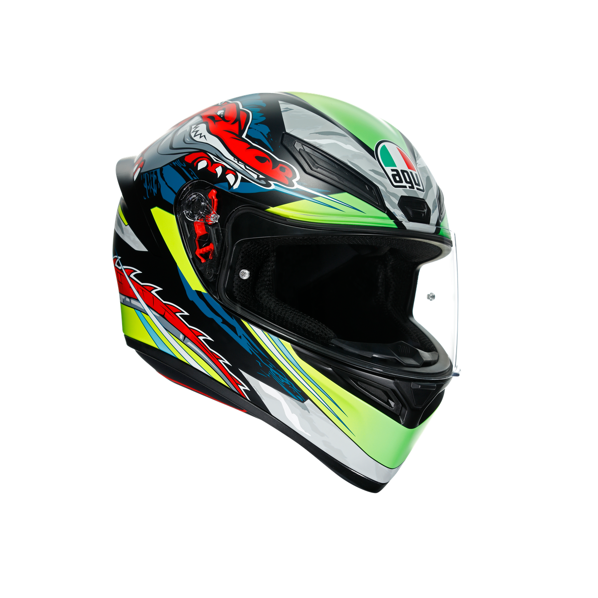 K1 ASIA FIT - DUNDEE MATT LIME/RED