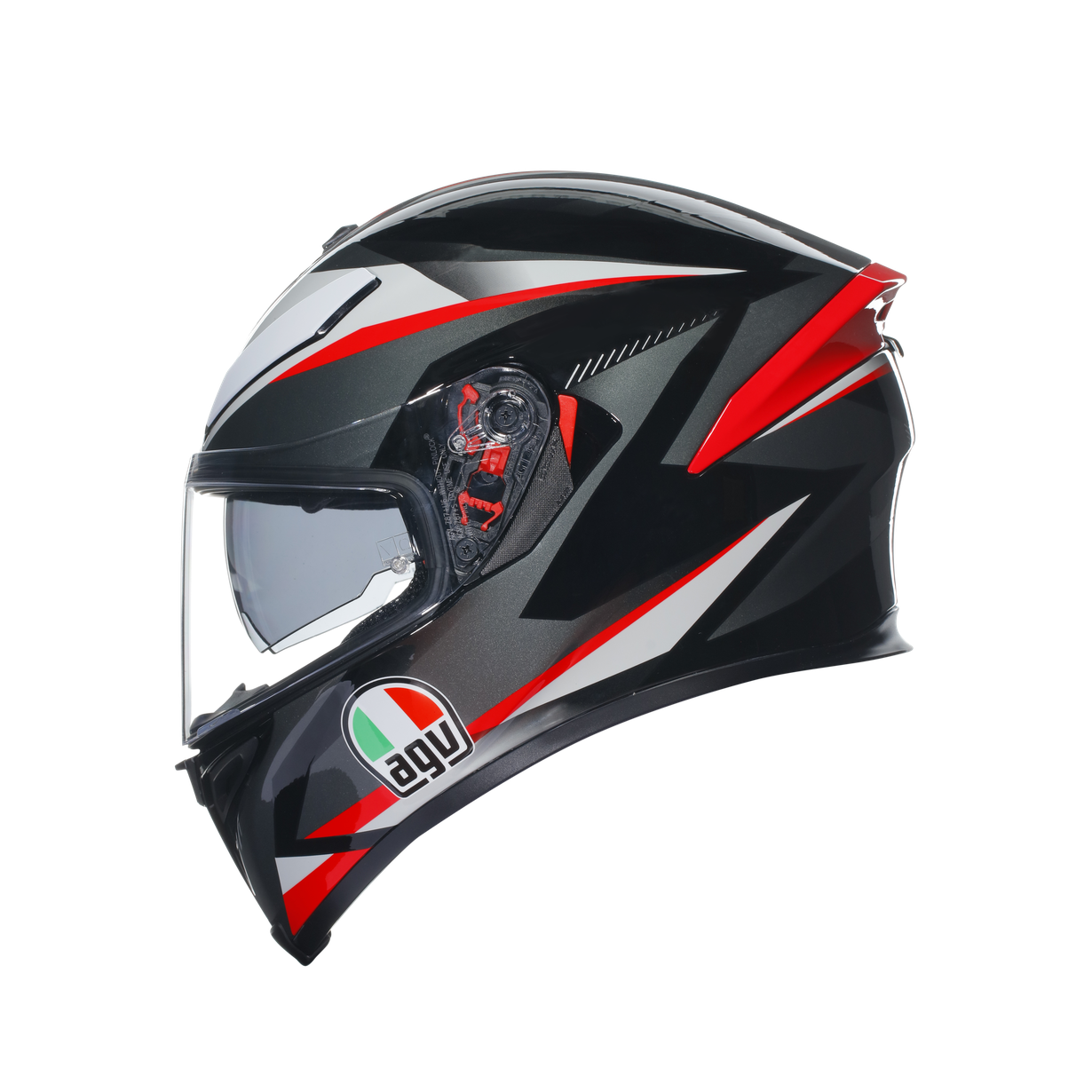K5 S ASIA FIT - PLASMA BLACK/GREY/RED