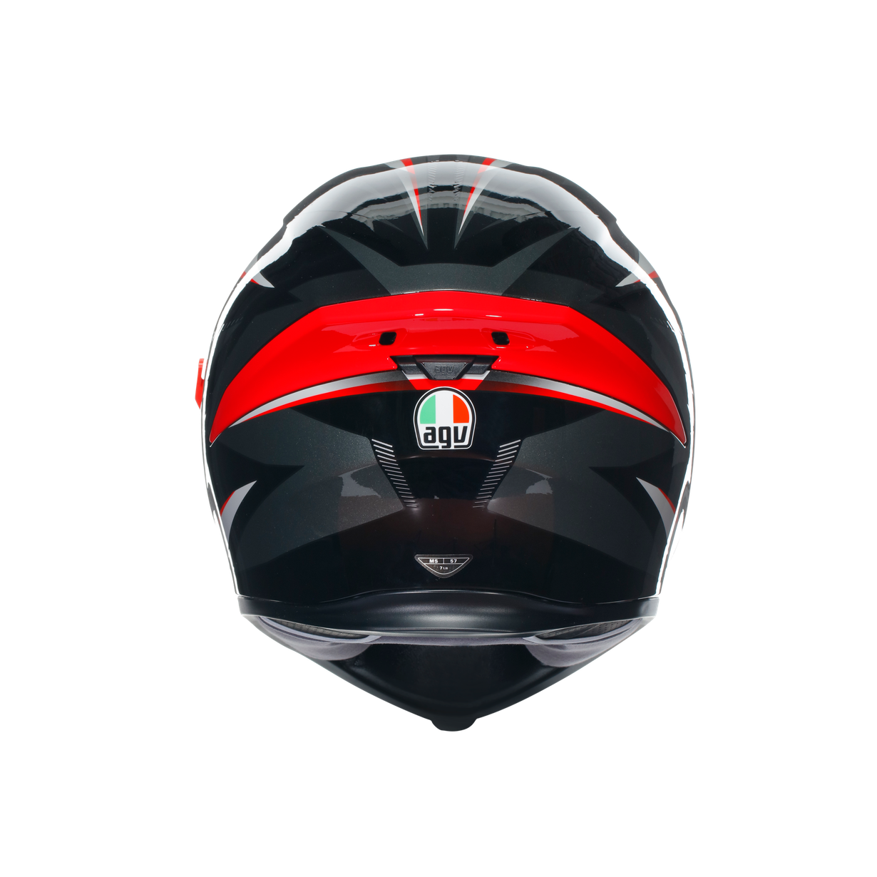 K5 S ASIA FIT - PLASMA BLACK/GREY/RED