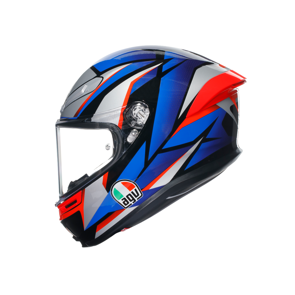 K6 S ASIA FIT - SLASHCUT BLACK/BLUE/RED