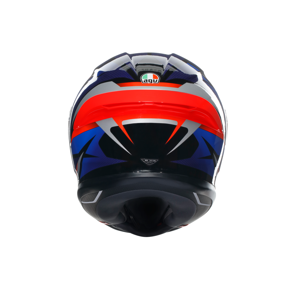 K6 S ASIA FIT - SLASHCUT BLACK/BLUE/RED