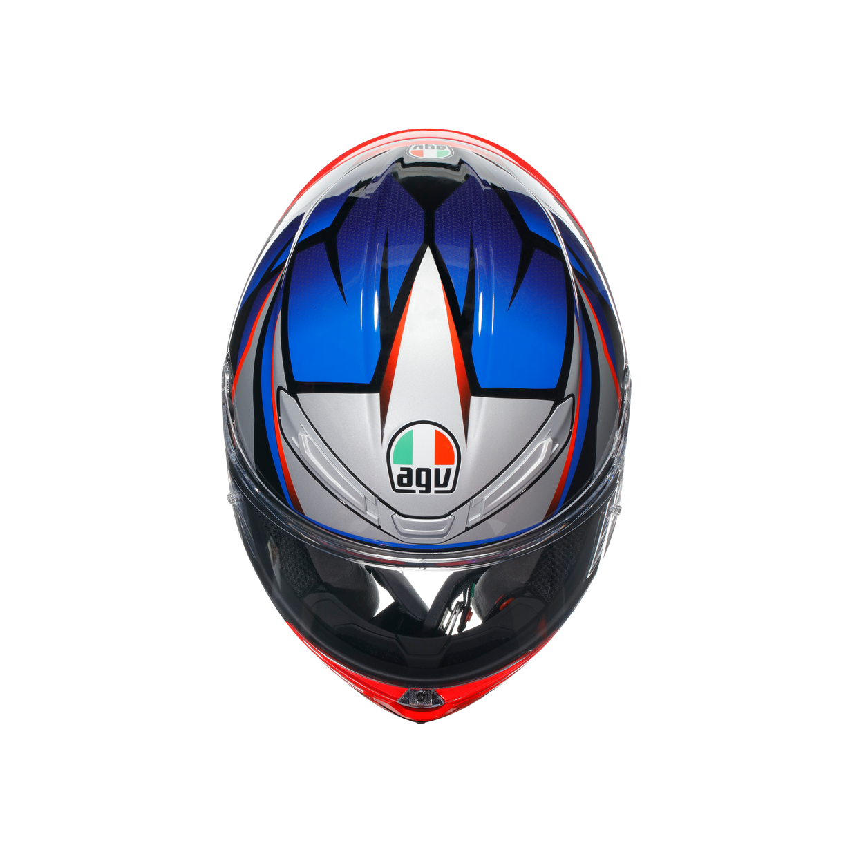 K6 S ASIA FIT - SLASHCUT BLACK/BLUE/RED