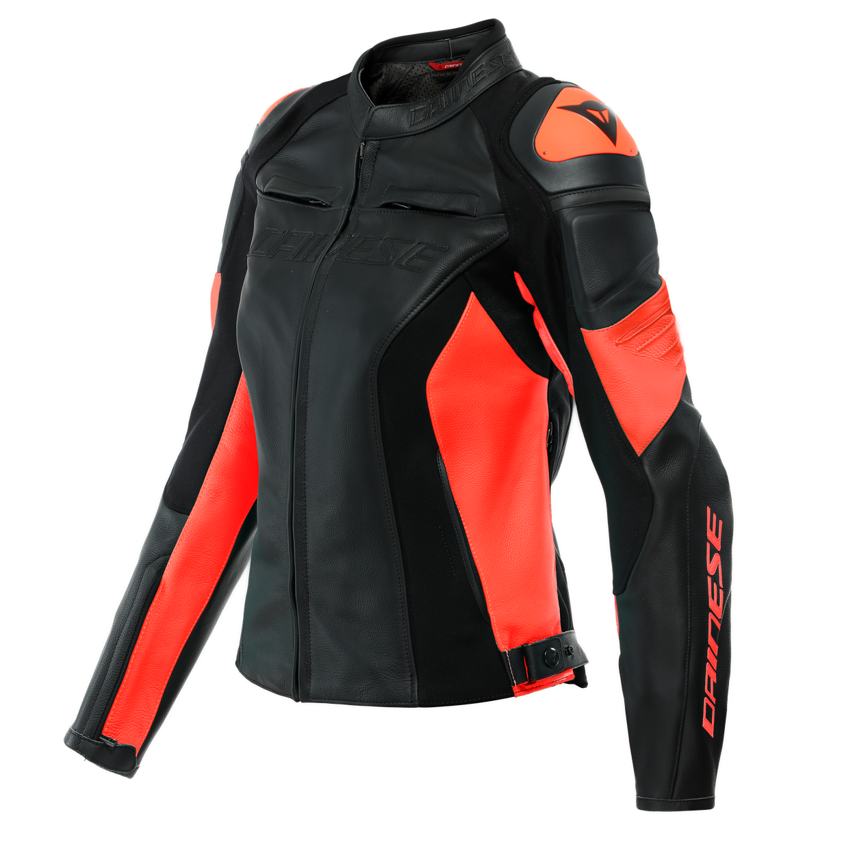 RACING 4 LADY LEATHER JACKET