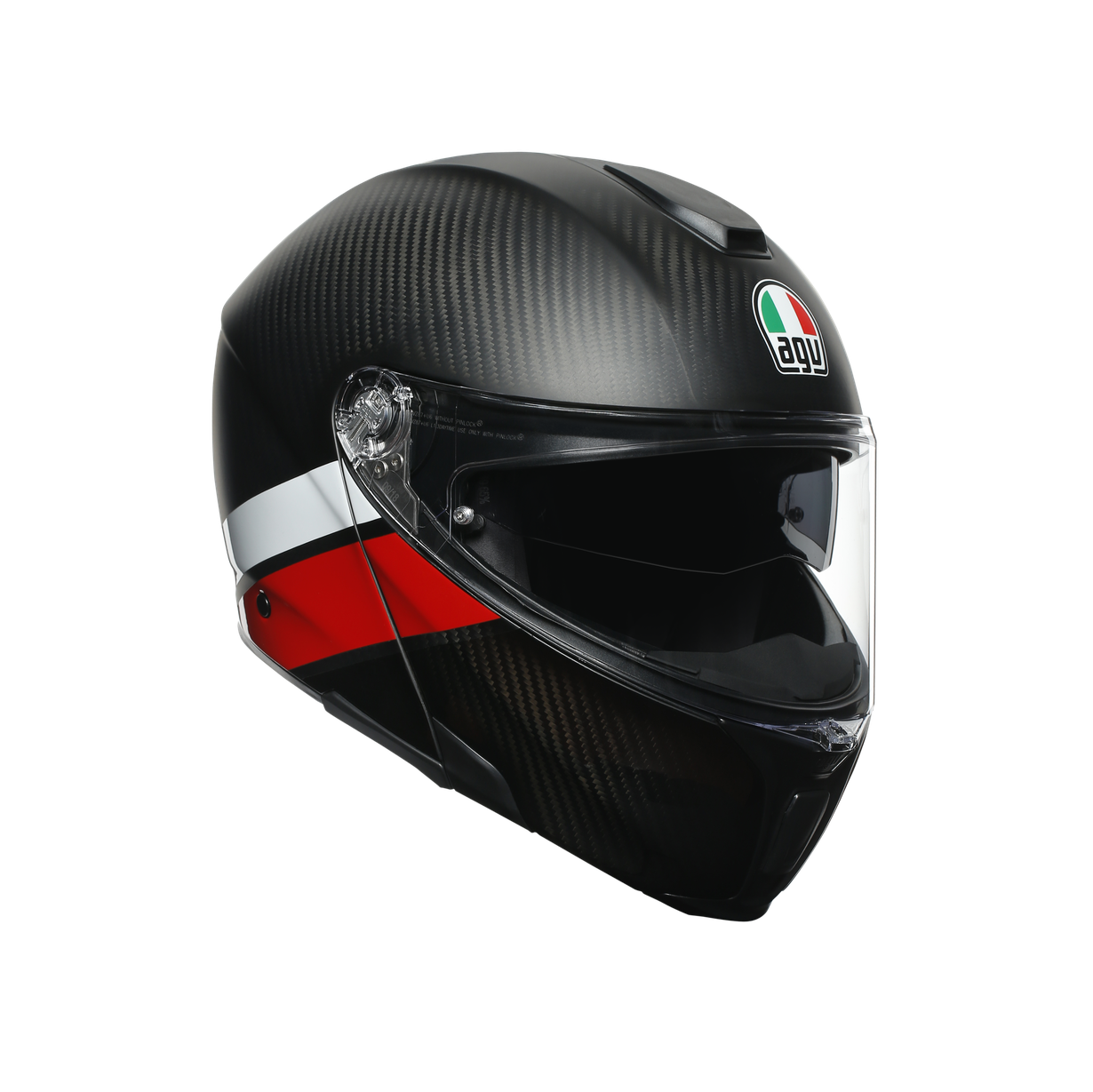 SPORTMODULAR ASIA FIT - LAYER CARBON/RED/WHITE