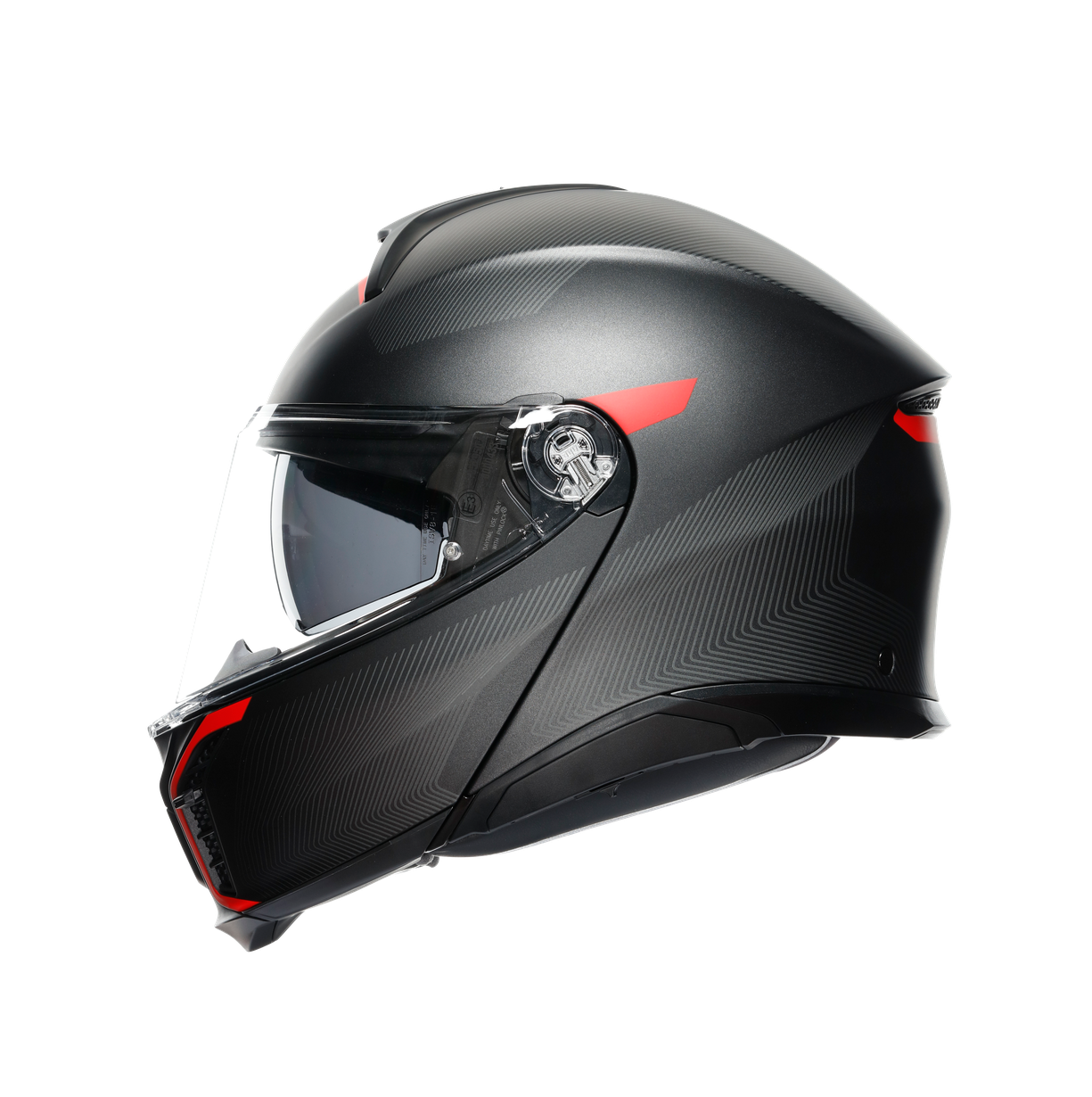 TOURMODULAR ASIA FIT - FREQUENCY MATT GUNMETAL/RED