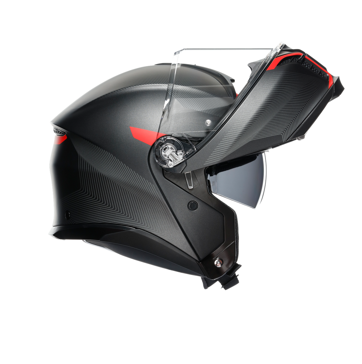 TOURMODULAR ASIA FIT - FREQUENCY MATT GUNMETAL/RED
