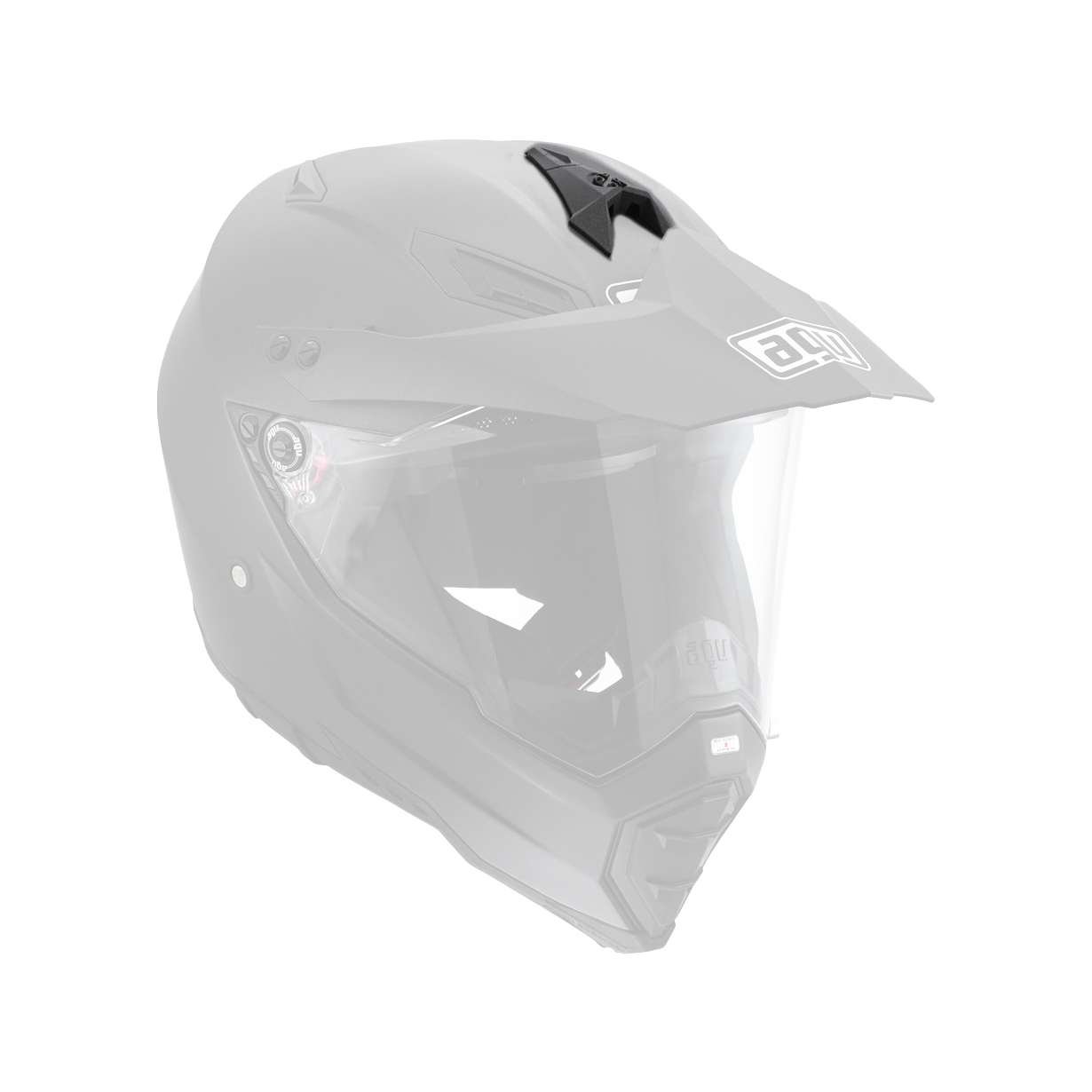 AGV TOP VENT AX-8 DUAL EVO/AX-8 DUAL - BLACK