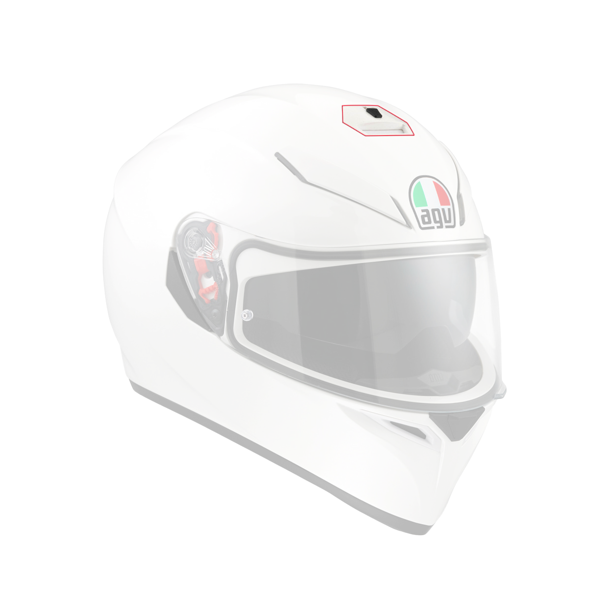 AGV TOP VENT K3 SV/FLUID - WHITE