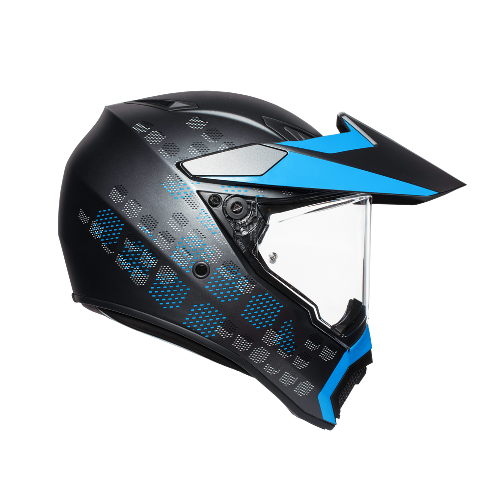 AX9 - ANTARTICA MATT BLACK/CYAN