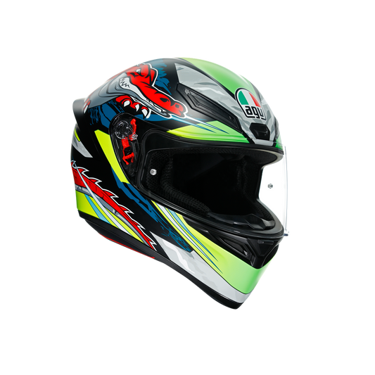 K1 ASIA FIT - DUNDEE MATT LIME/RED