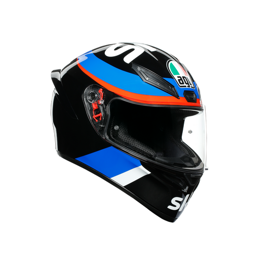 K1 ASIA FIT - VR46 SKY RACING TEAM BLACK/RED