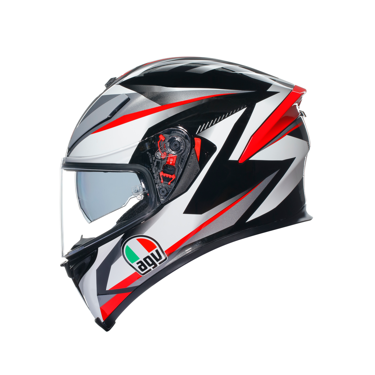 K5 S ASIA FIT - PLASMA WHITE/BLACK/RED