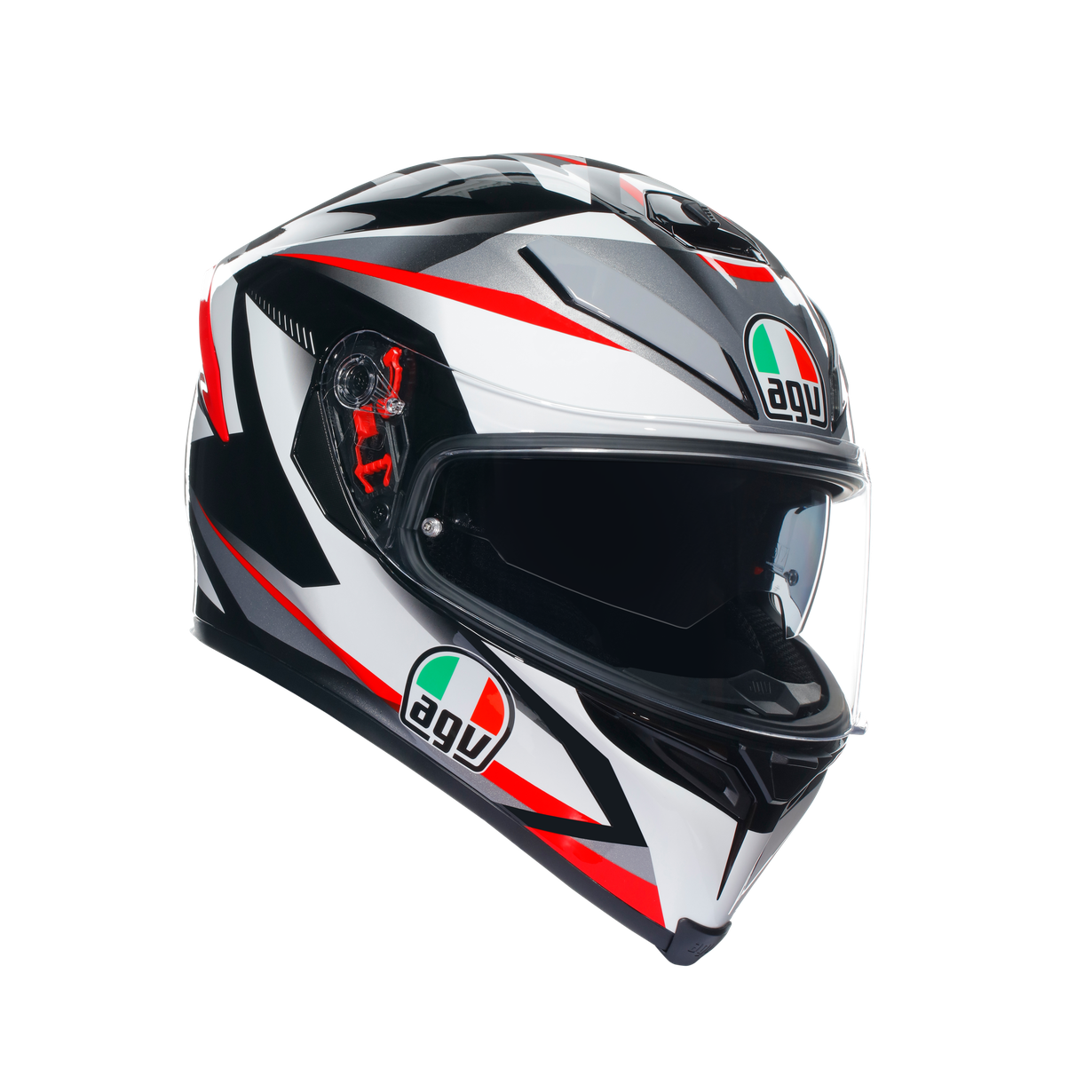 K5 S ASIA FIT - PLASMA WHITE/BLACK/RED